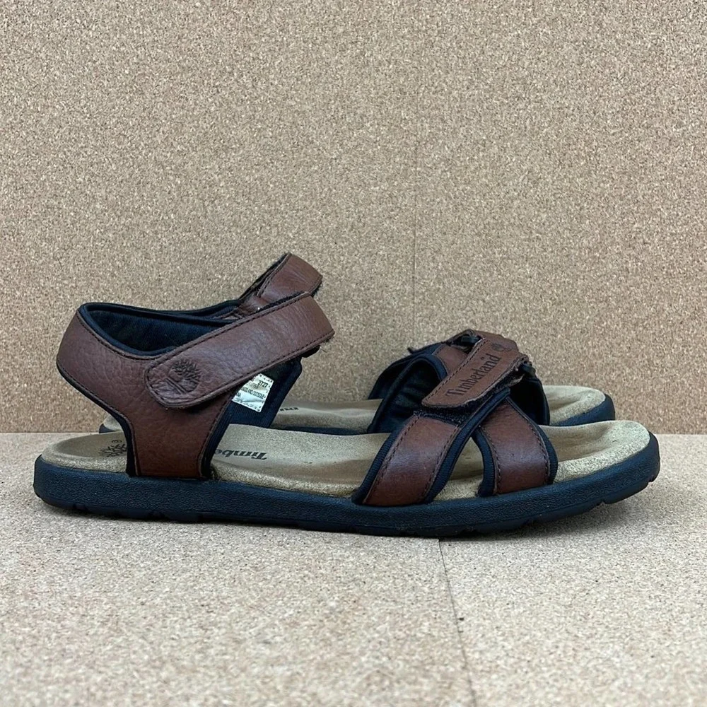 Timberland Leather Adjustable Strap Sandal Size 12 M 65093